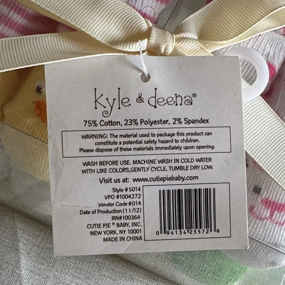 Kyle and Deena | Animal Themed Baby Socks Set NIB